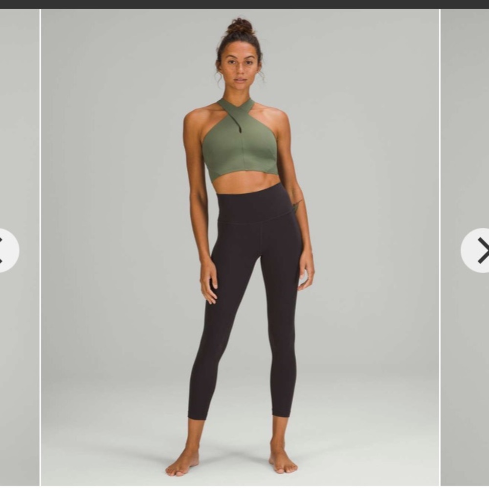 Lululemon Nulu Wrap-Front Longline Bra
Green Twill - Picture 5 of 9